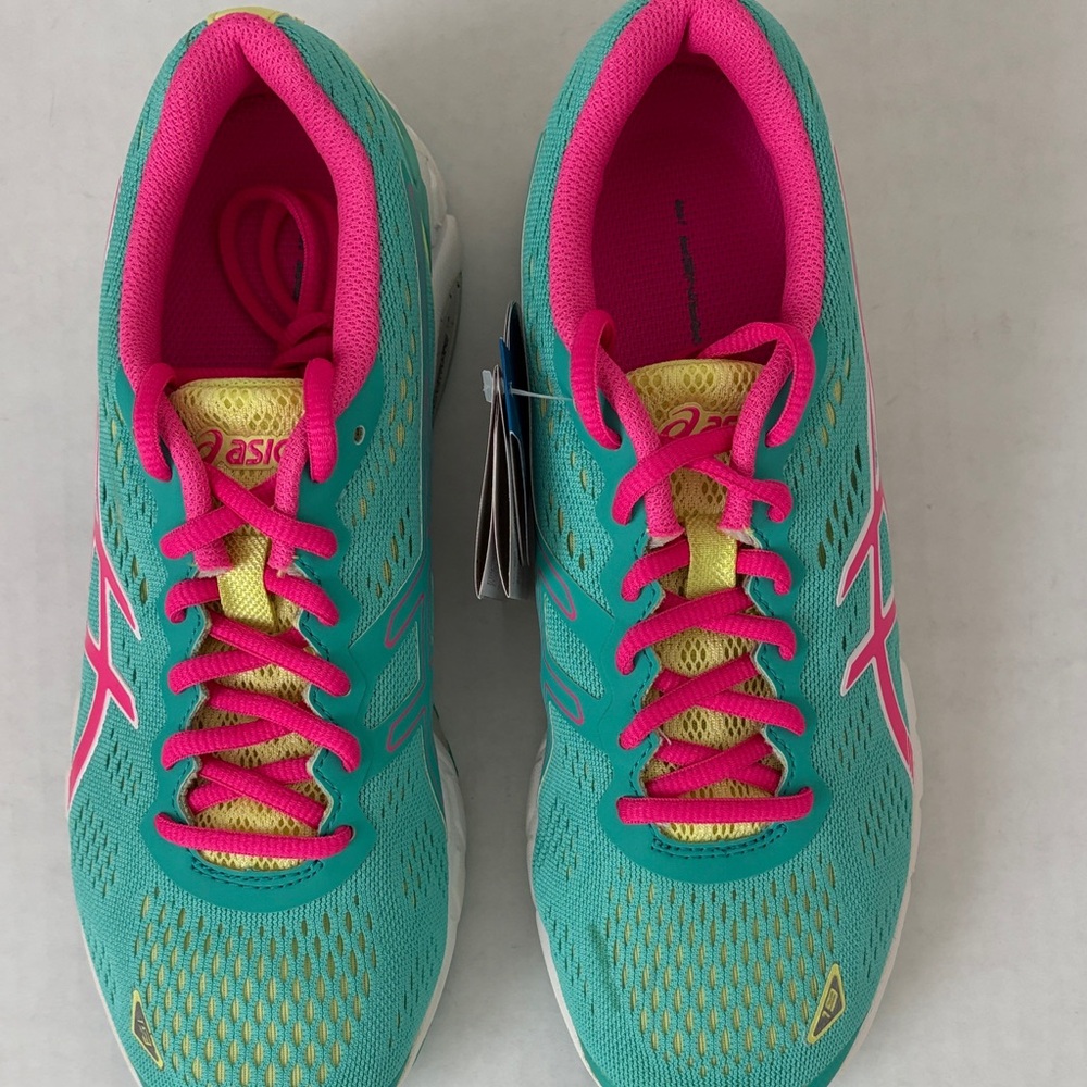 ASICS Women's Gel-DS Trainer 19 - Teal and Pink - Picture 3 of 11